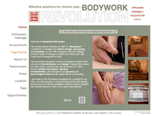 Tablet Screenshot of bodyworkrevolution.com